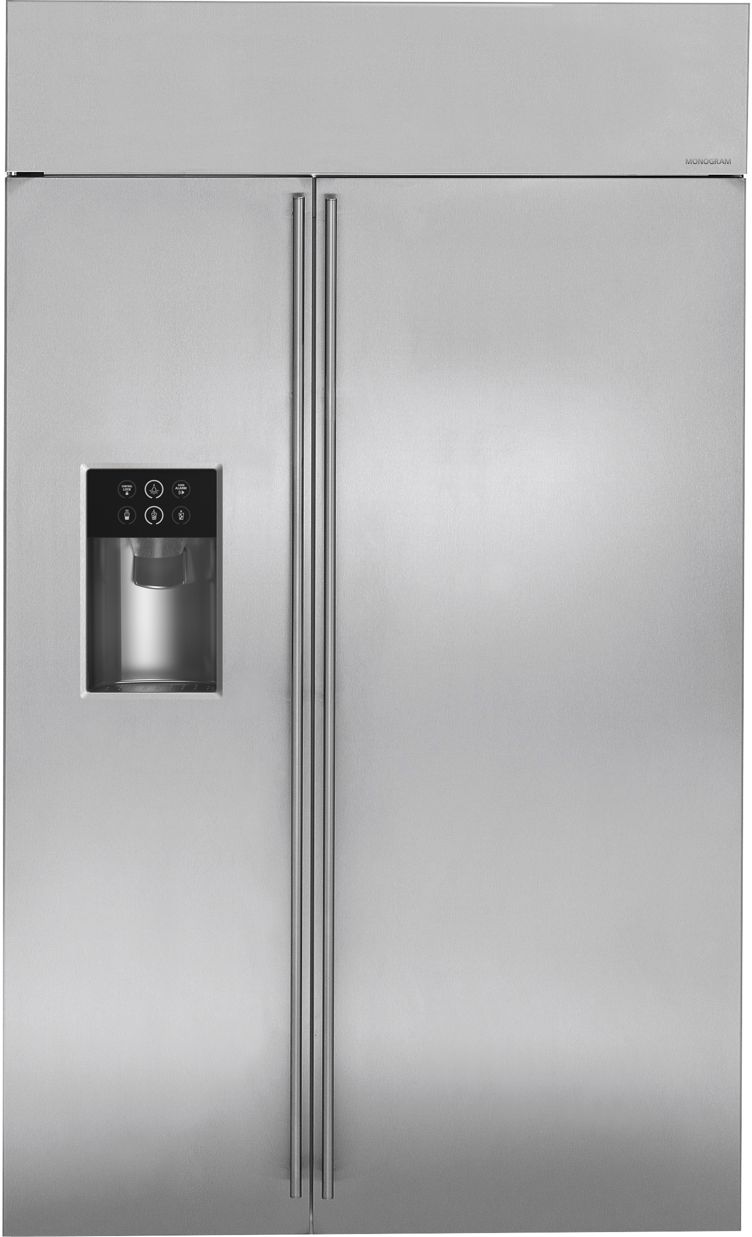 GE Monogram ZISS480DKSS 48 Inch Builtin SidebySide Refrigerator